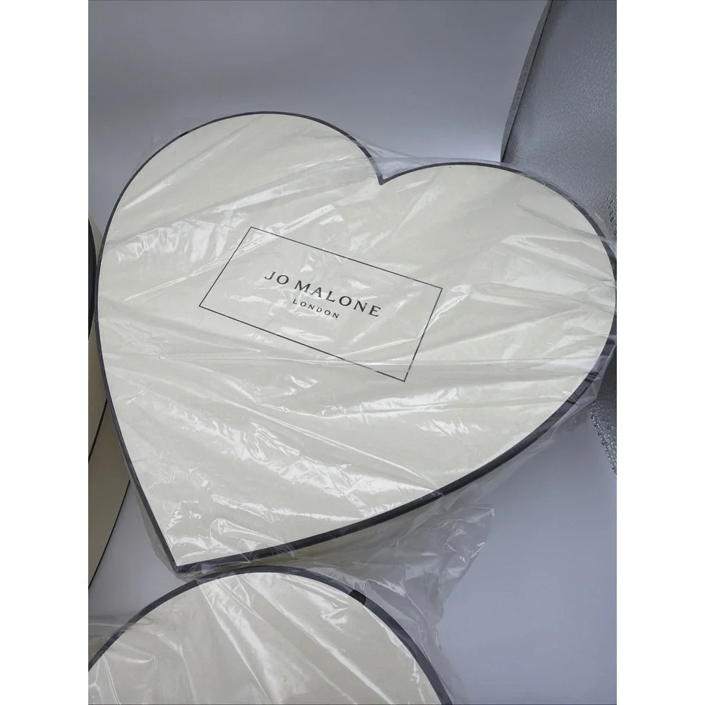 Set Of 3 Jo Malone Heart Empty Gift Boxes Valentine Special. Brand New